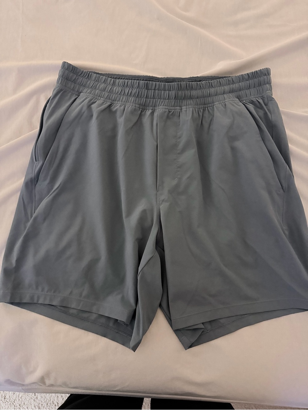 Men's Athletic Shorts — light blue